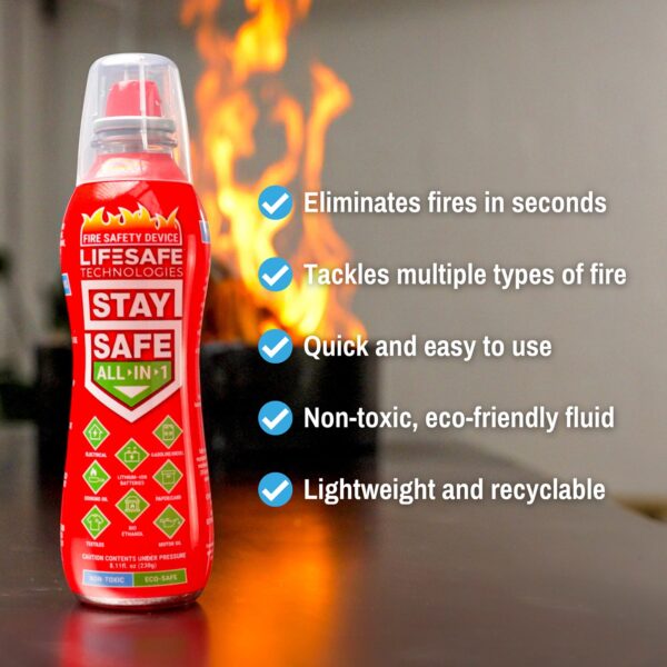StaySafe All-in-1 Fire Extinguisher (4 pack) - Image 4